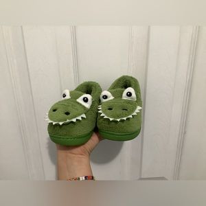 Boys and Girls Warm Dinosaur House Slippers Toddler Kids